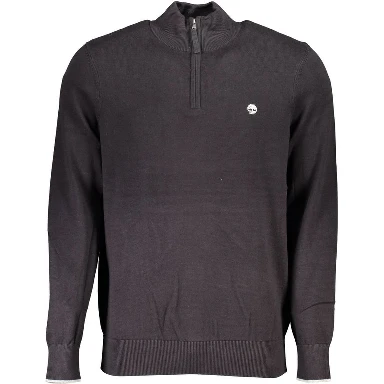 Black Cotton Sweater