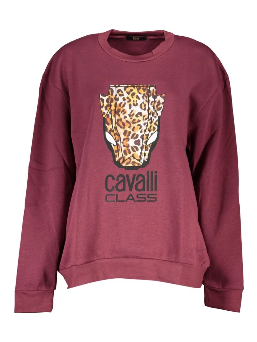 Purple Cotton Sweatshirt