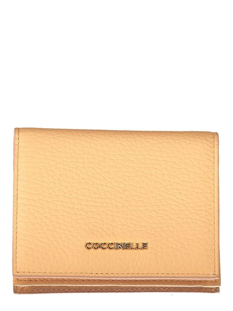 Orange Leather Wallet