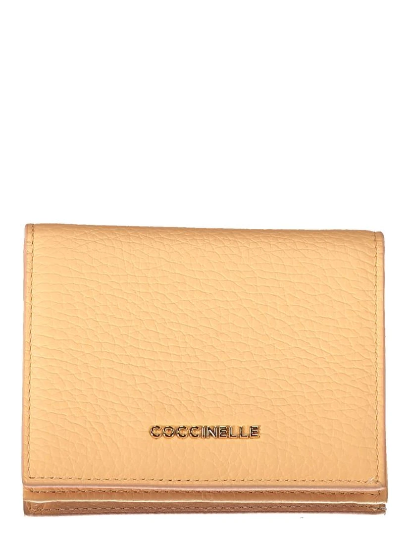 Orange Leather Wallet
