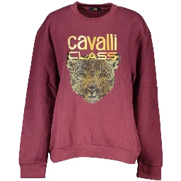 Purple Cotton Women Sweater