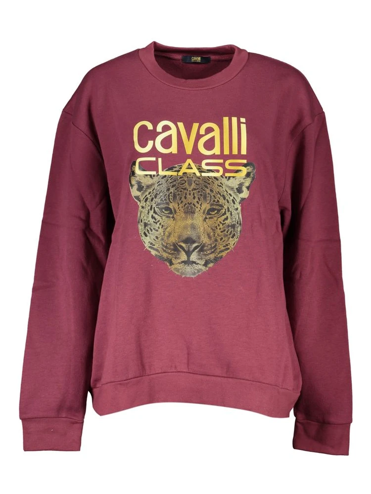 Purple Cotton Women Sweater