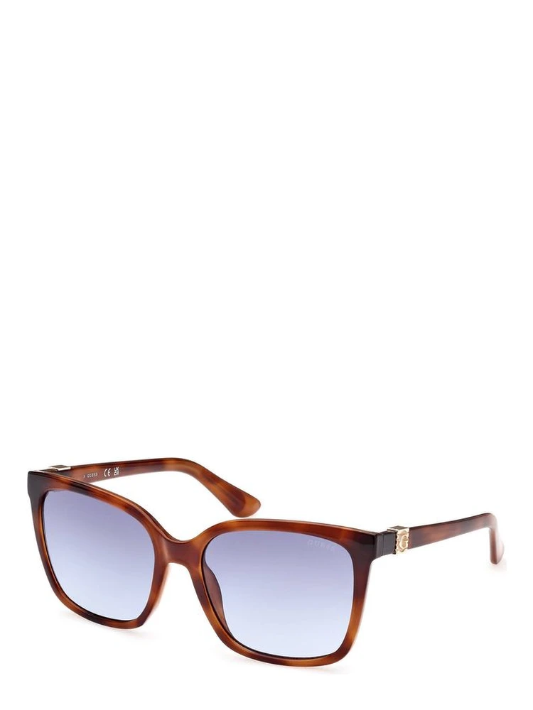 Brown Injected Women Sunglass