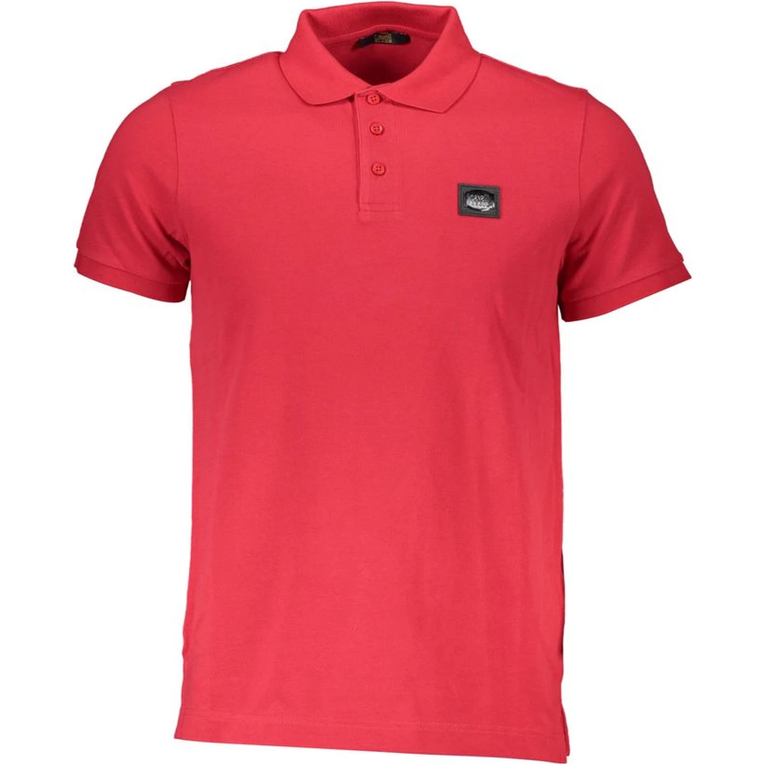 Red Cotton Polo Shirt