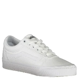 White Polyester Sneaker