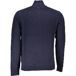 Blue Fabric Sweater