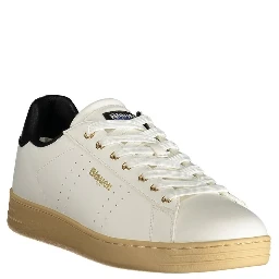 White Polyester Sneaker