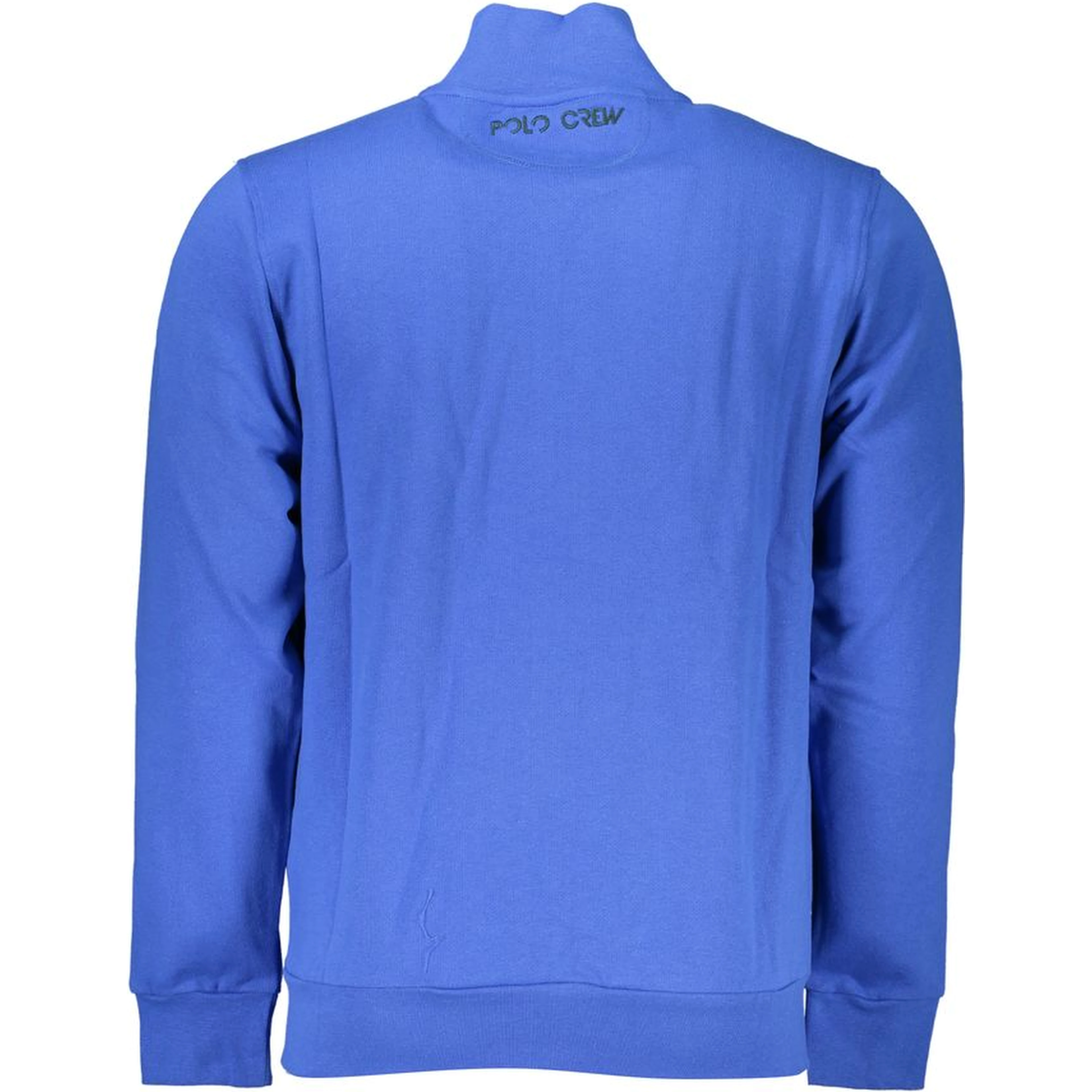 Blue Cotton Men Sweater