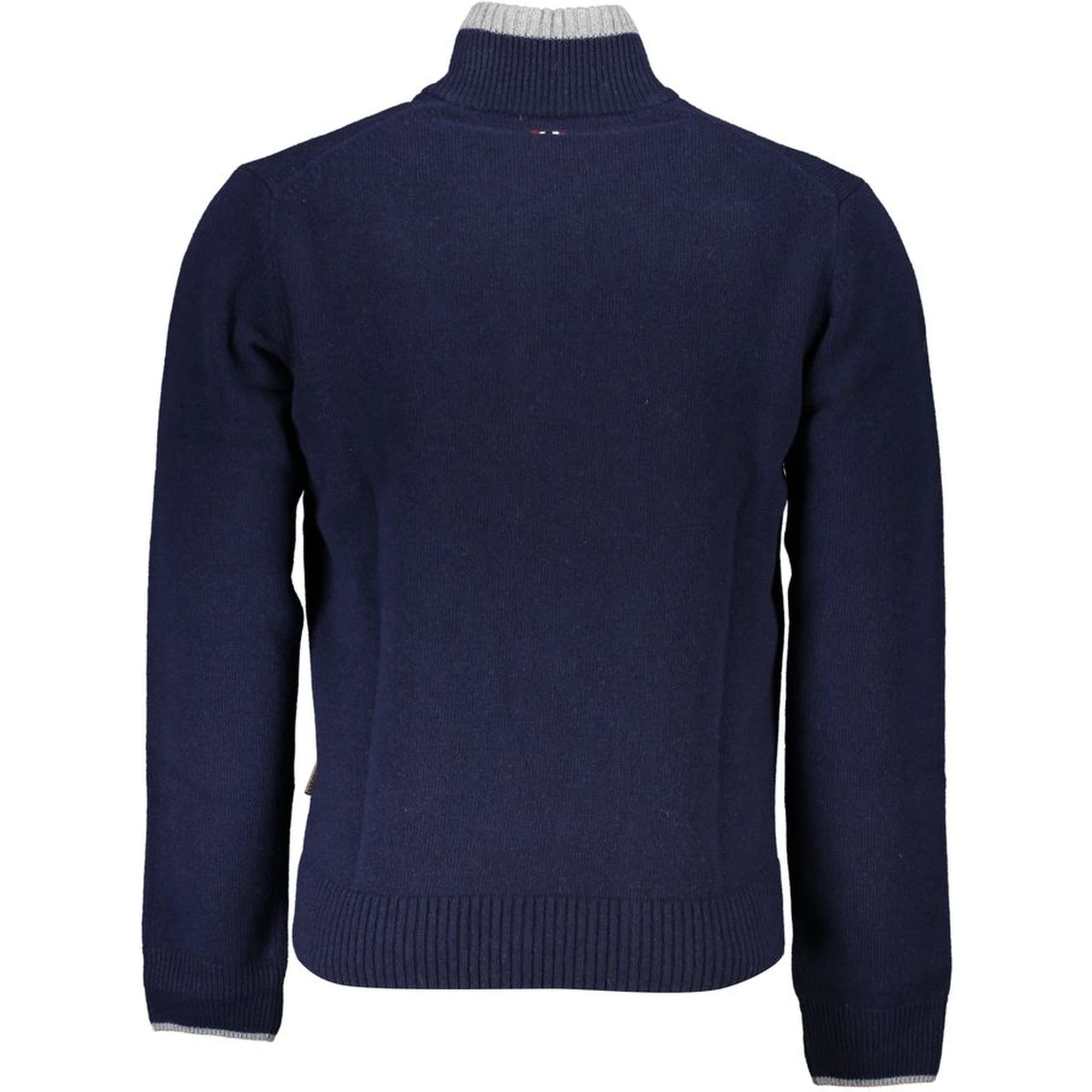 Blue Fabric Sweater