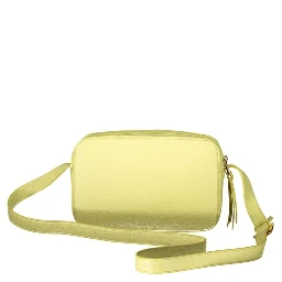 Yellow Leather Handbag