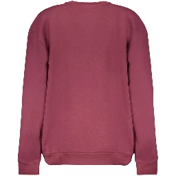 Purple Cotton Women Sweater