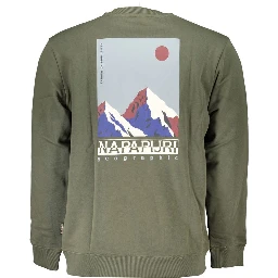 Green Cotton Sweatshirt