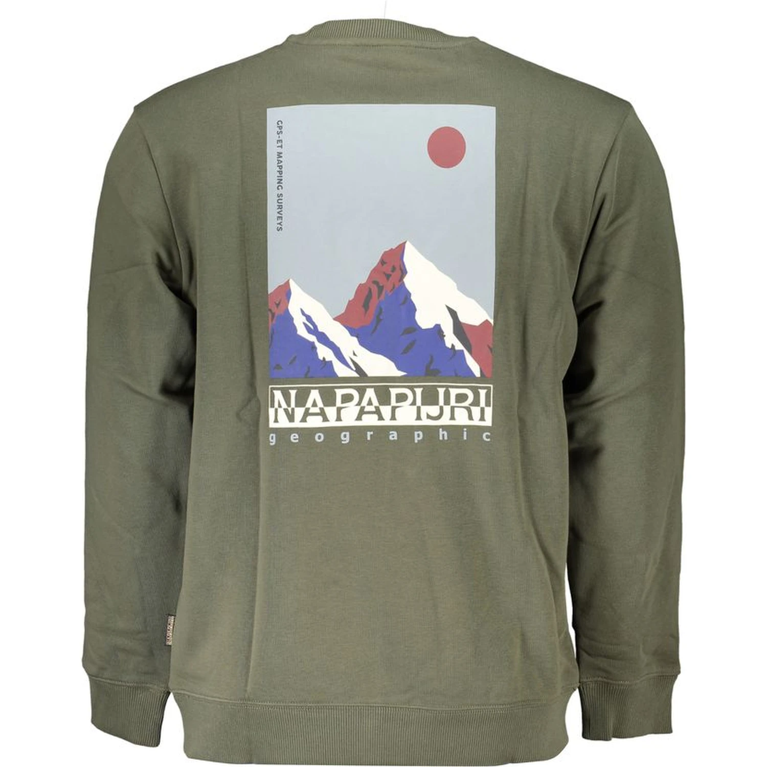 Green Cotton Sweatshirt