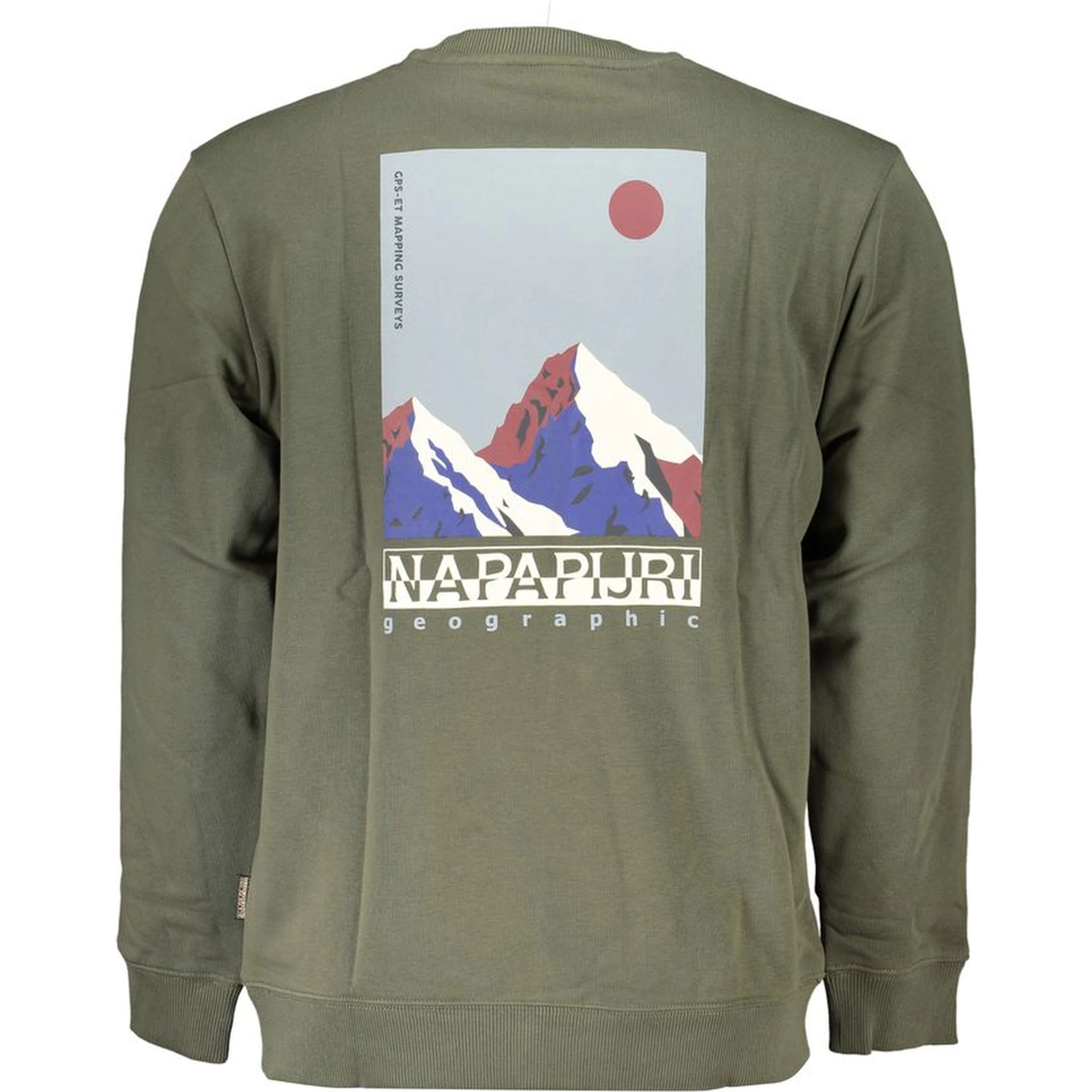 Green Cotton Sweatshirt