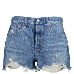 Blue Cotton Women Jeans