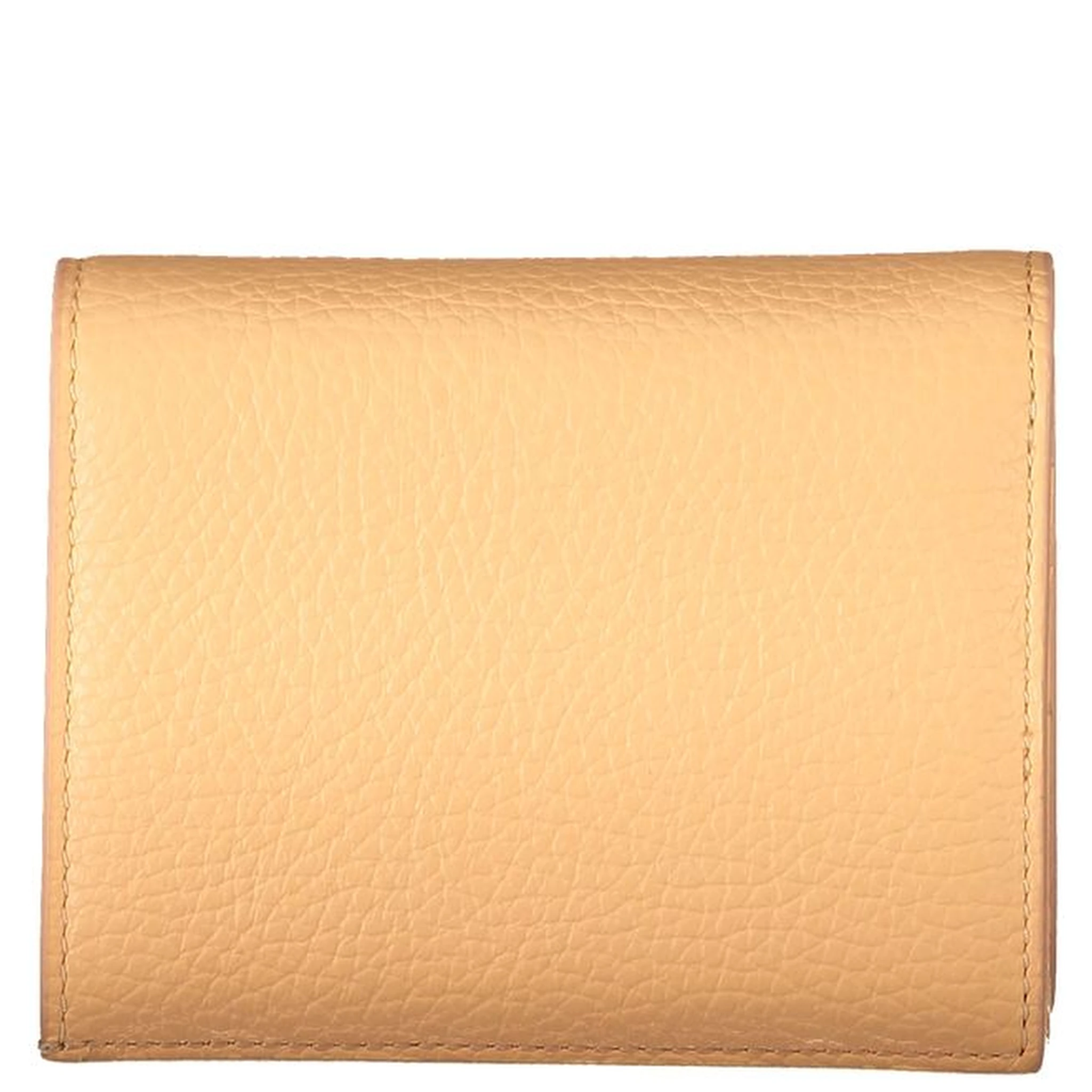 Orange Leather Wallet