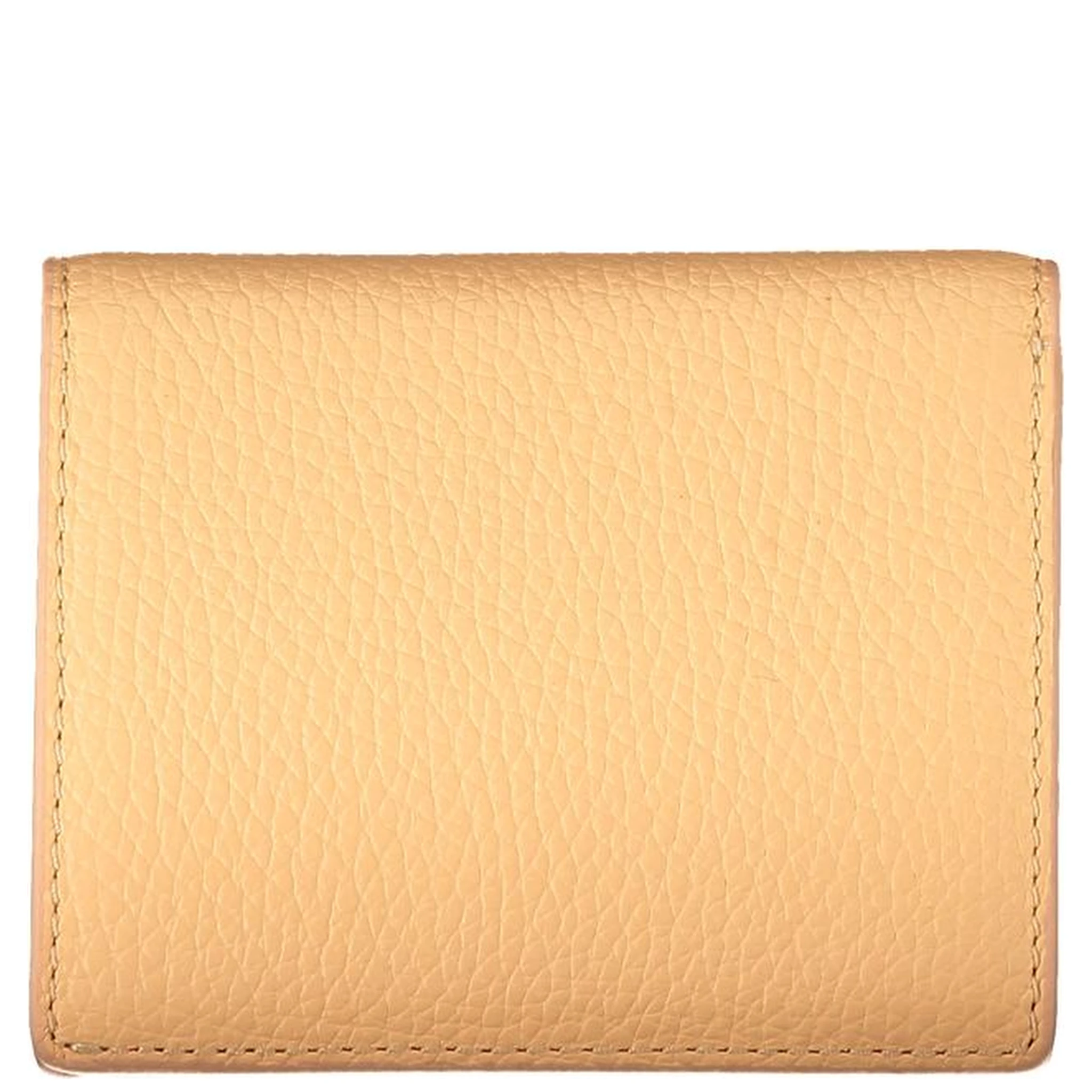 Orange Leather Wallet