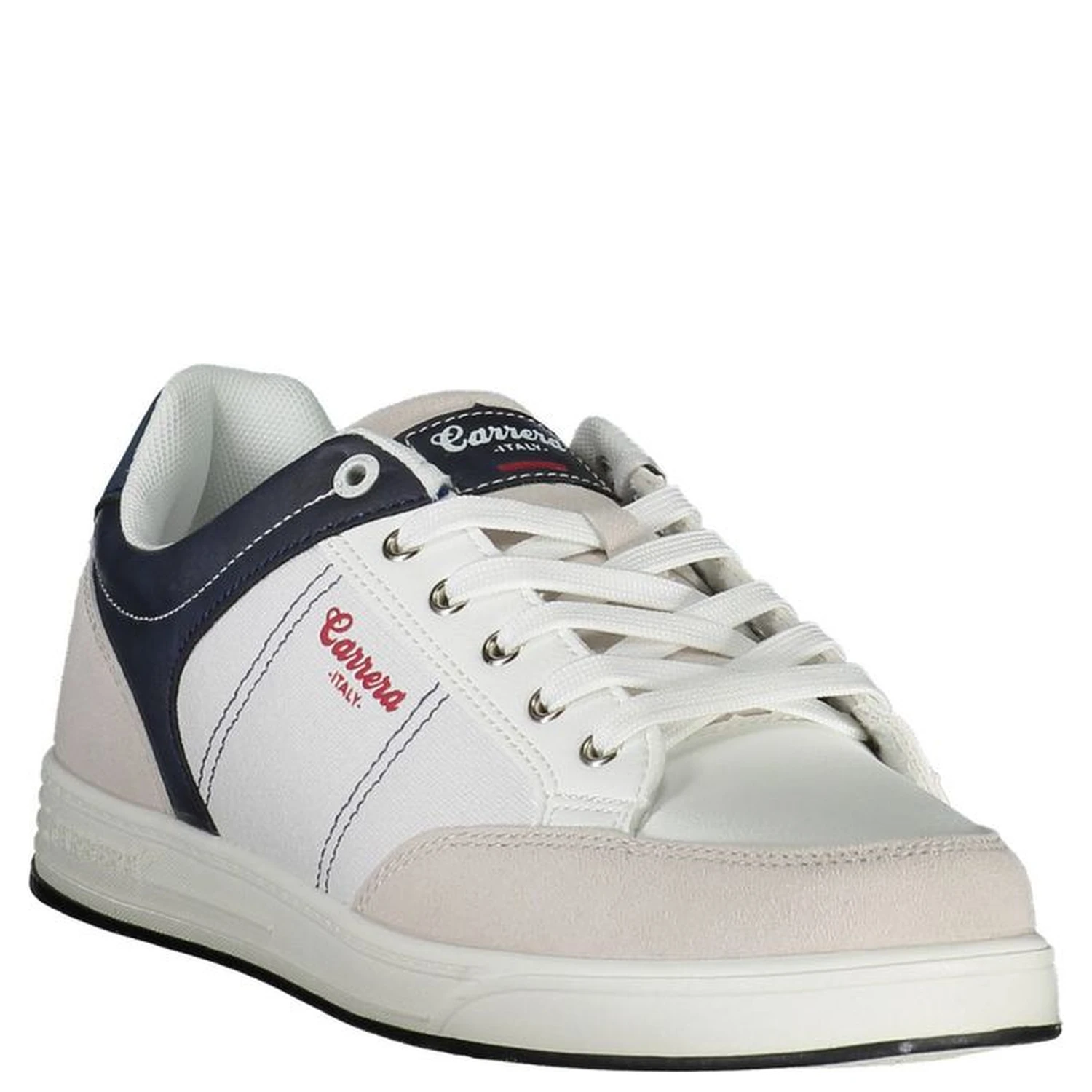 White Polyester Sneaker