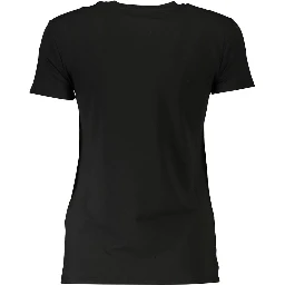 Black Organic Cotton Women T-Shirt