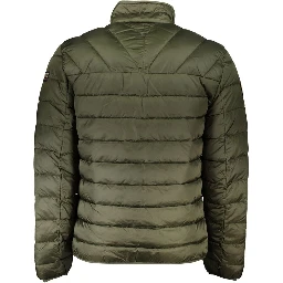 Green Polyamide Men Jacket