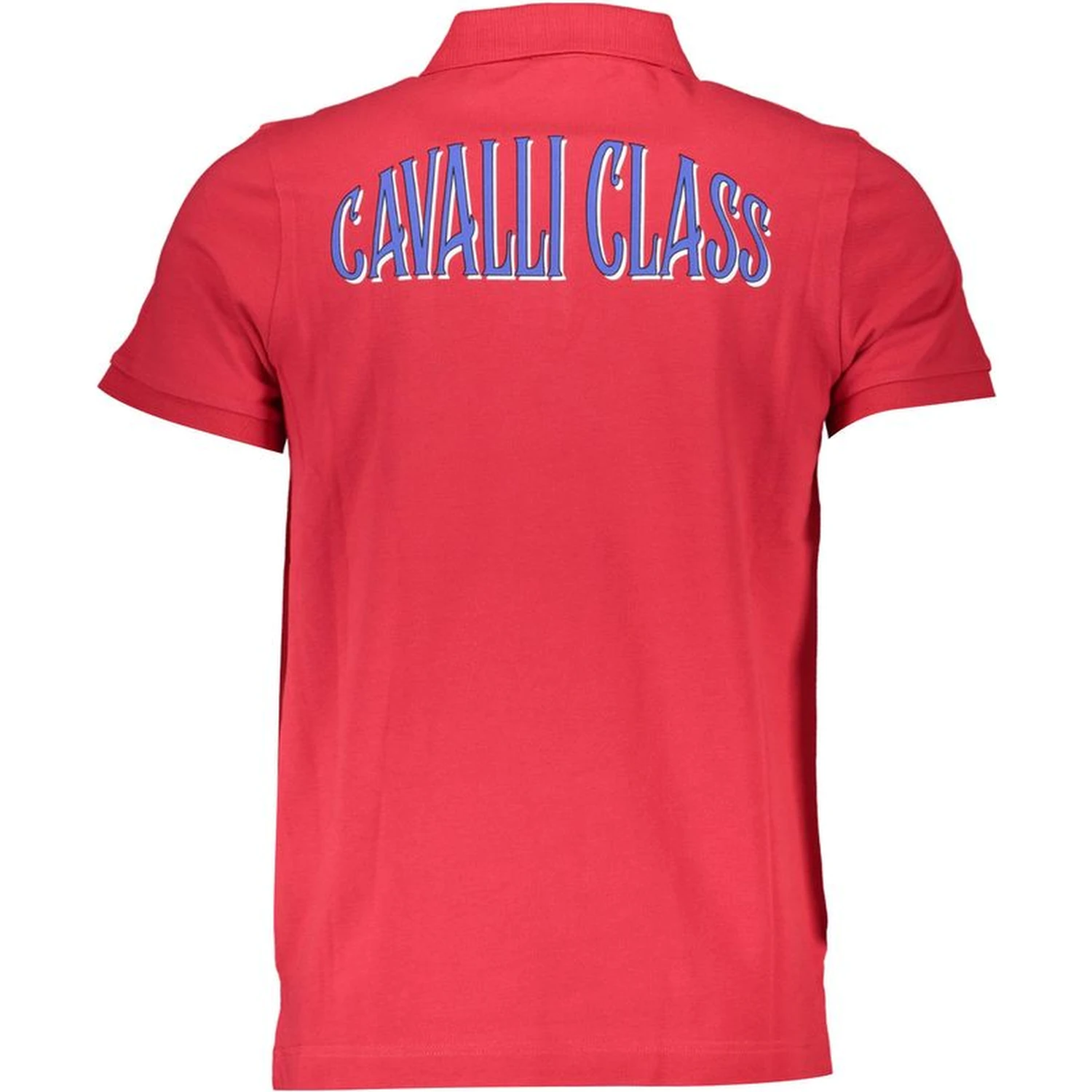 Red Cotton Polo Shirt