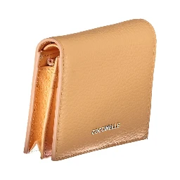 Orange Leather Wallet