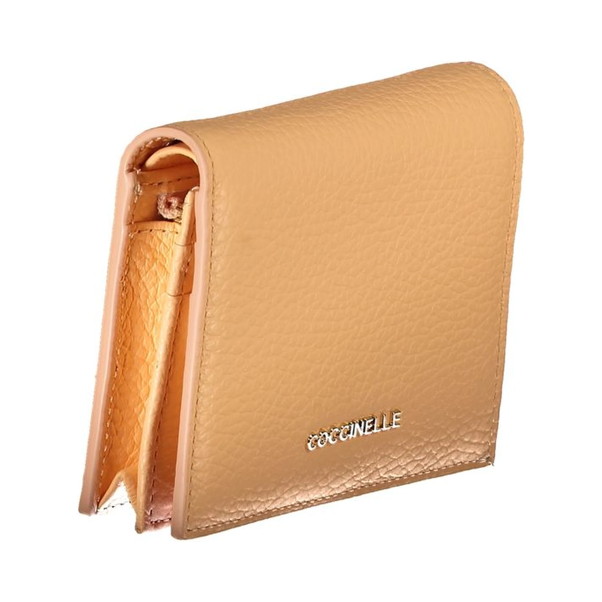 Orange Leather Wallet
