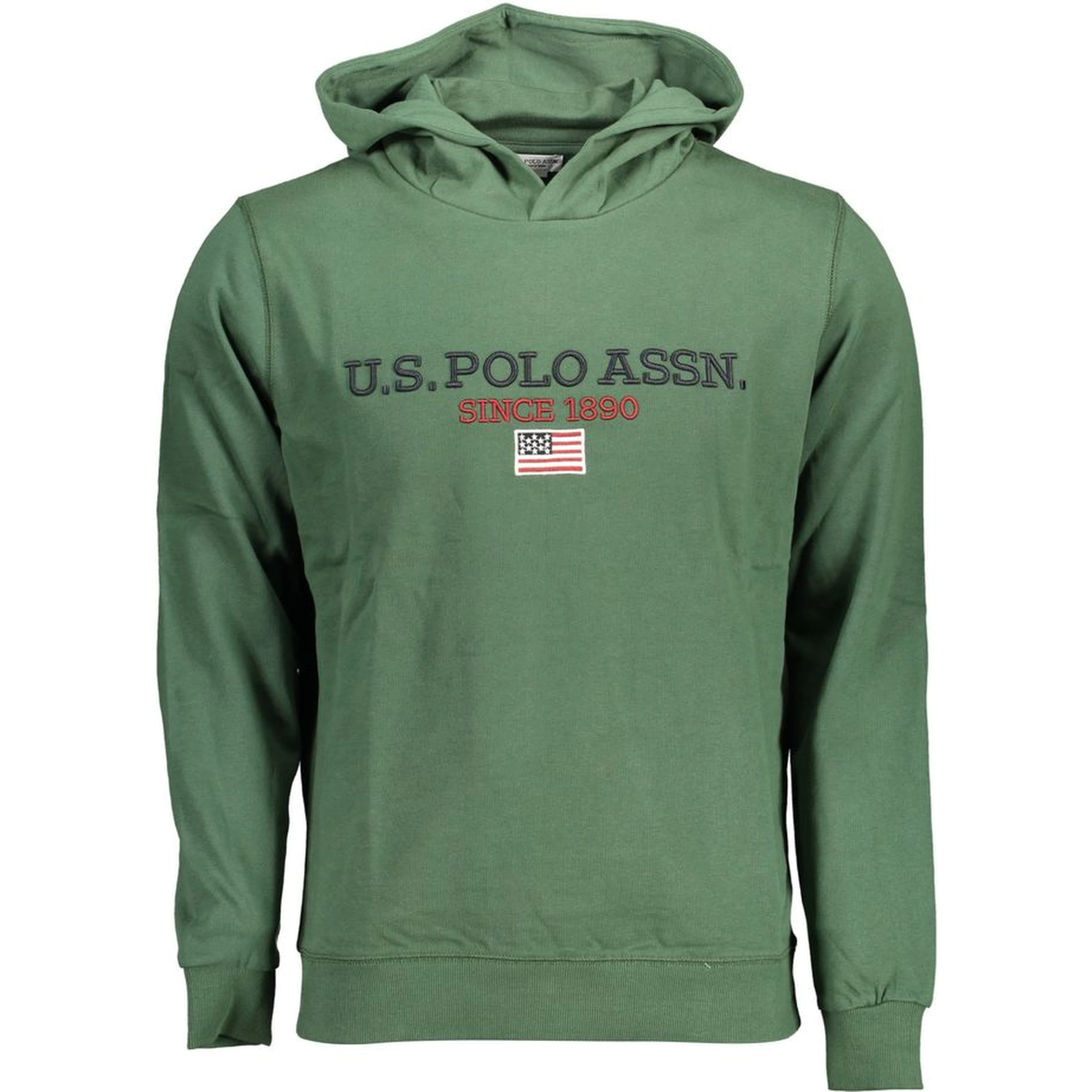 Green Cotton Sweatshirt