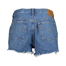 Blue Cotton Women Jeans