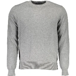 Gray Cotton Sweater