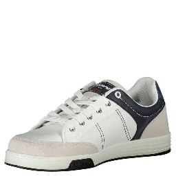 White Polyester Sneaker
