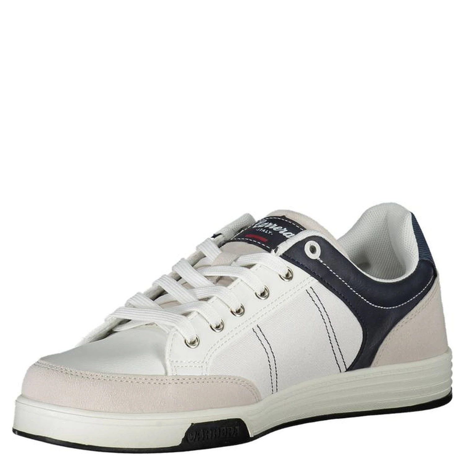 White Polyester Sneaker