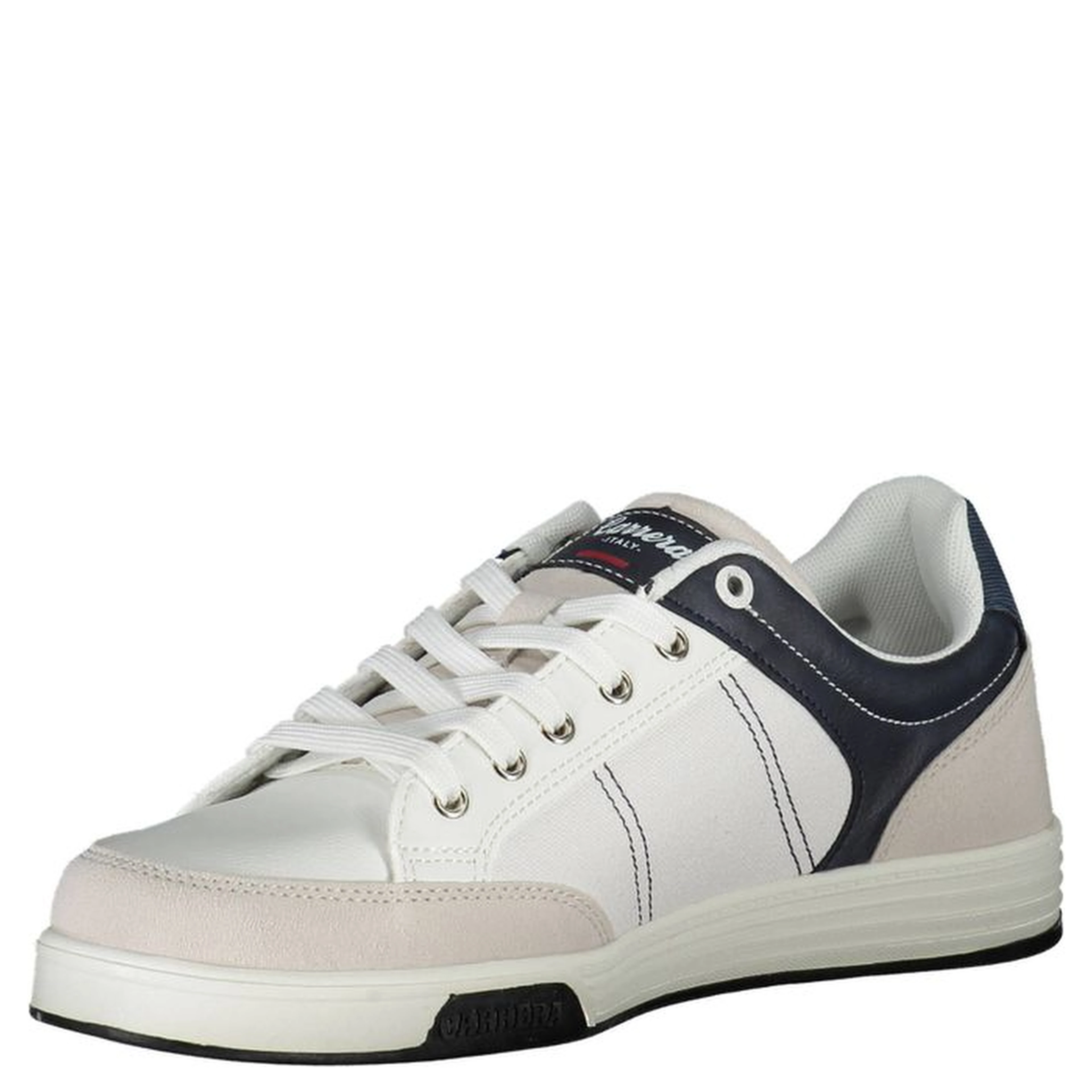 White Polyester Sneaker