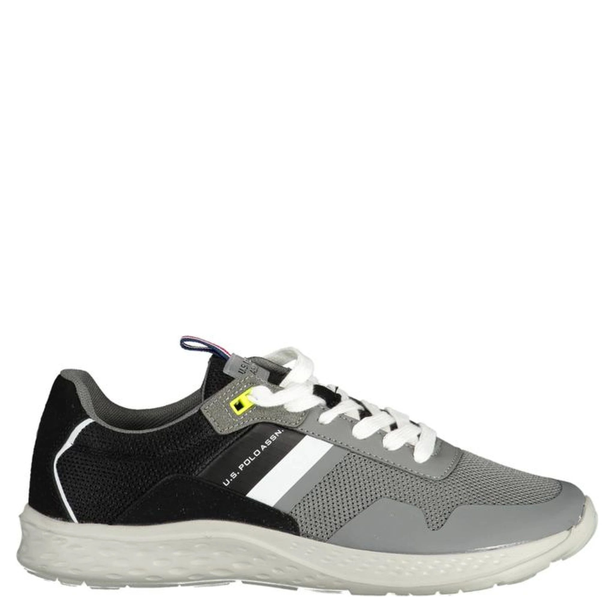 Gray Polyester Sneaker