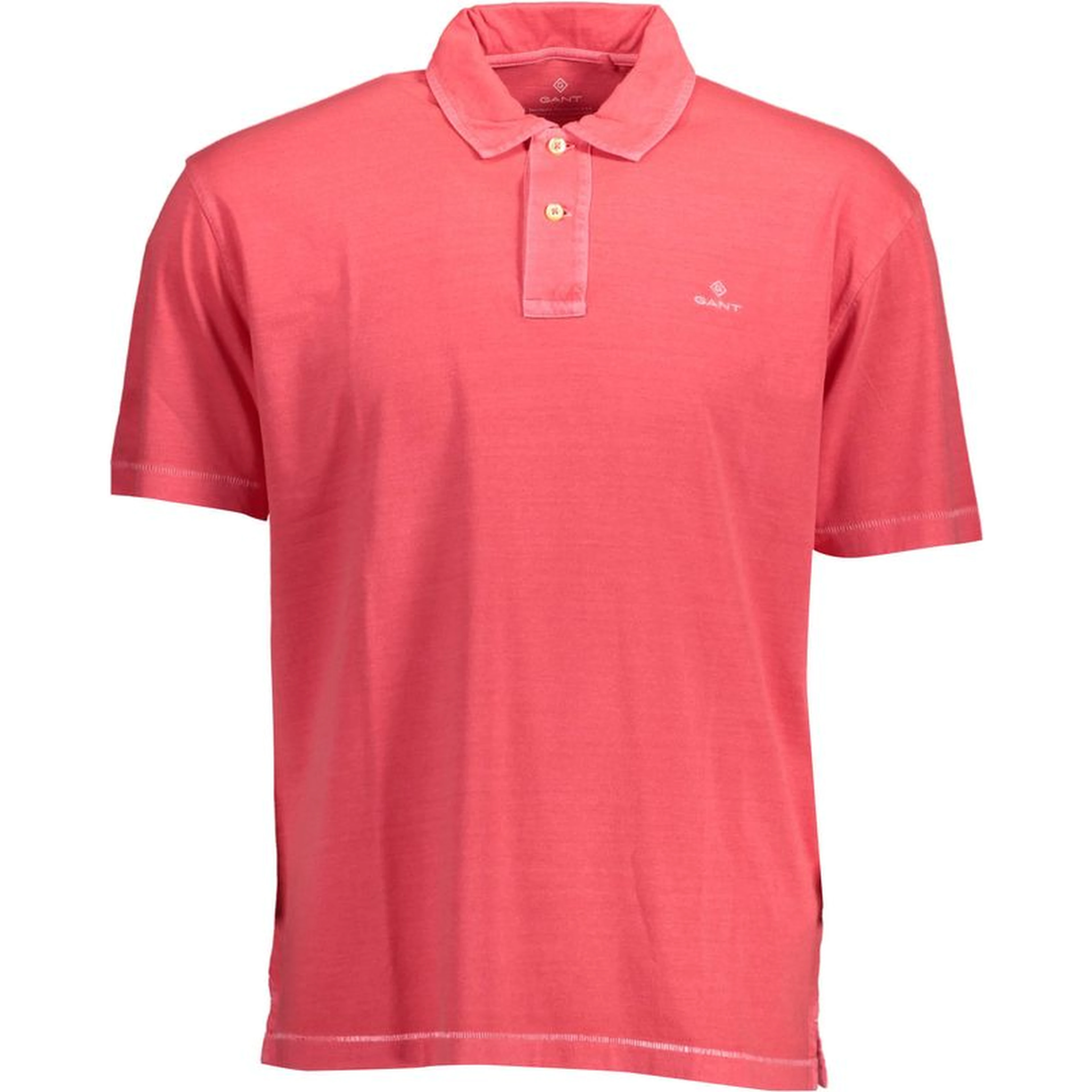 Pink Cotton Polo Shirt