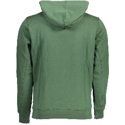 Green Cotton Sweatshirt
