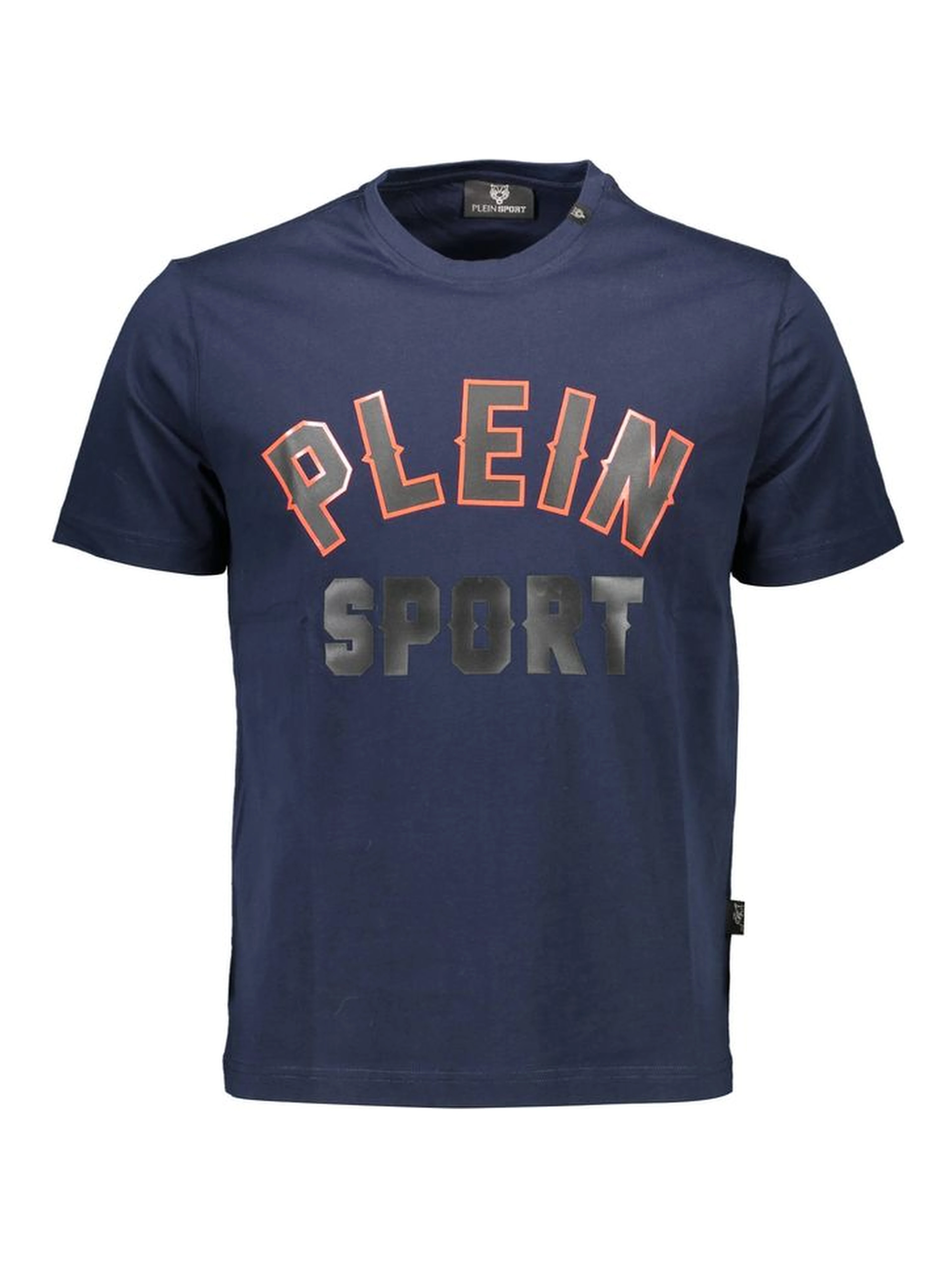 Blue Cotton Men's T-Shirt