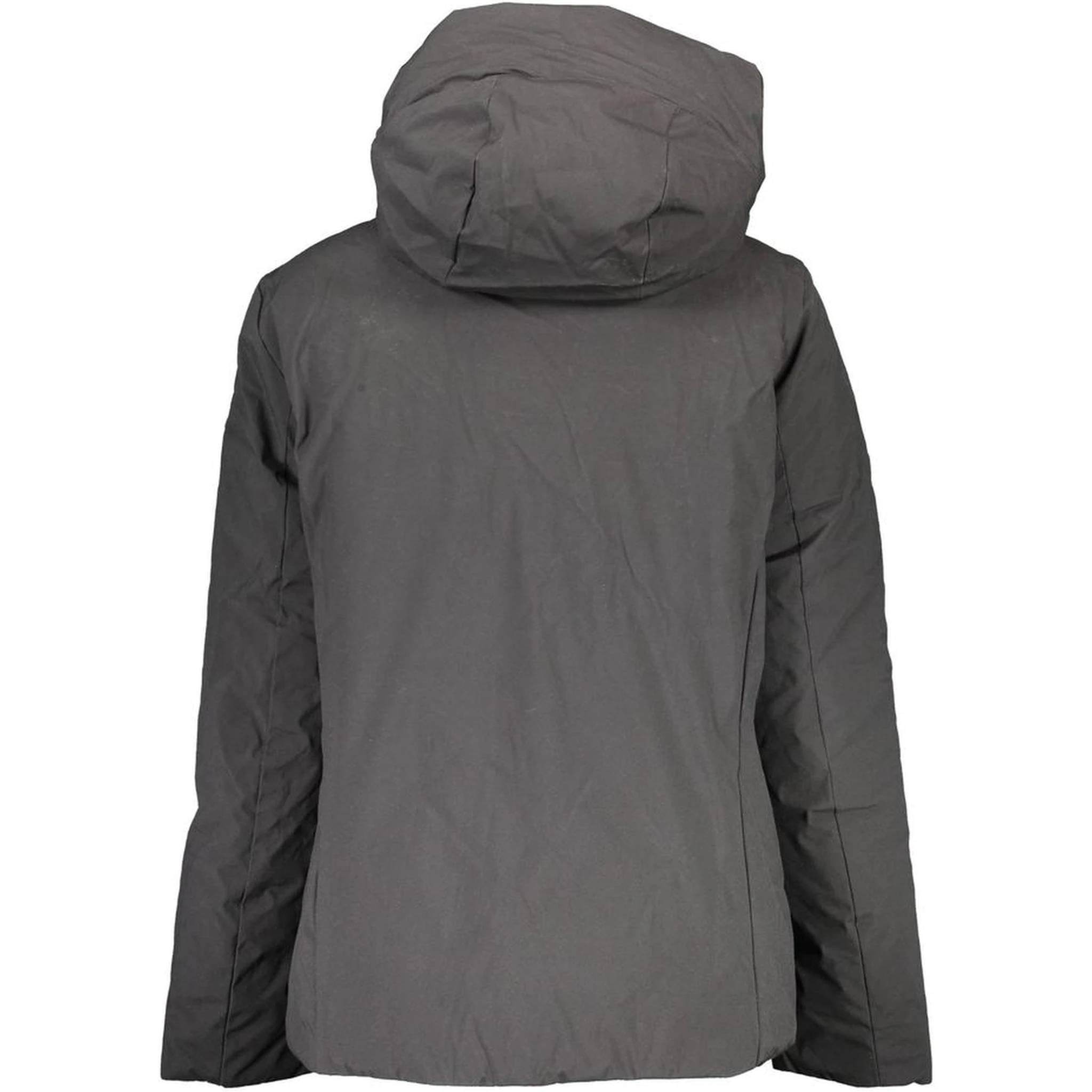 Black Polyester Jackets & Coat