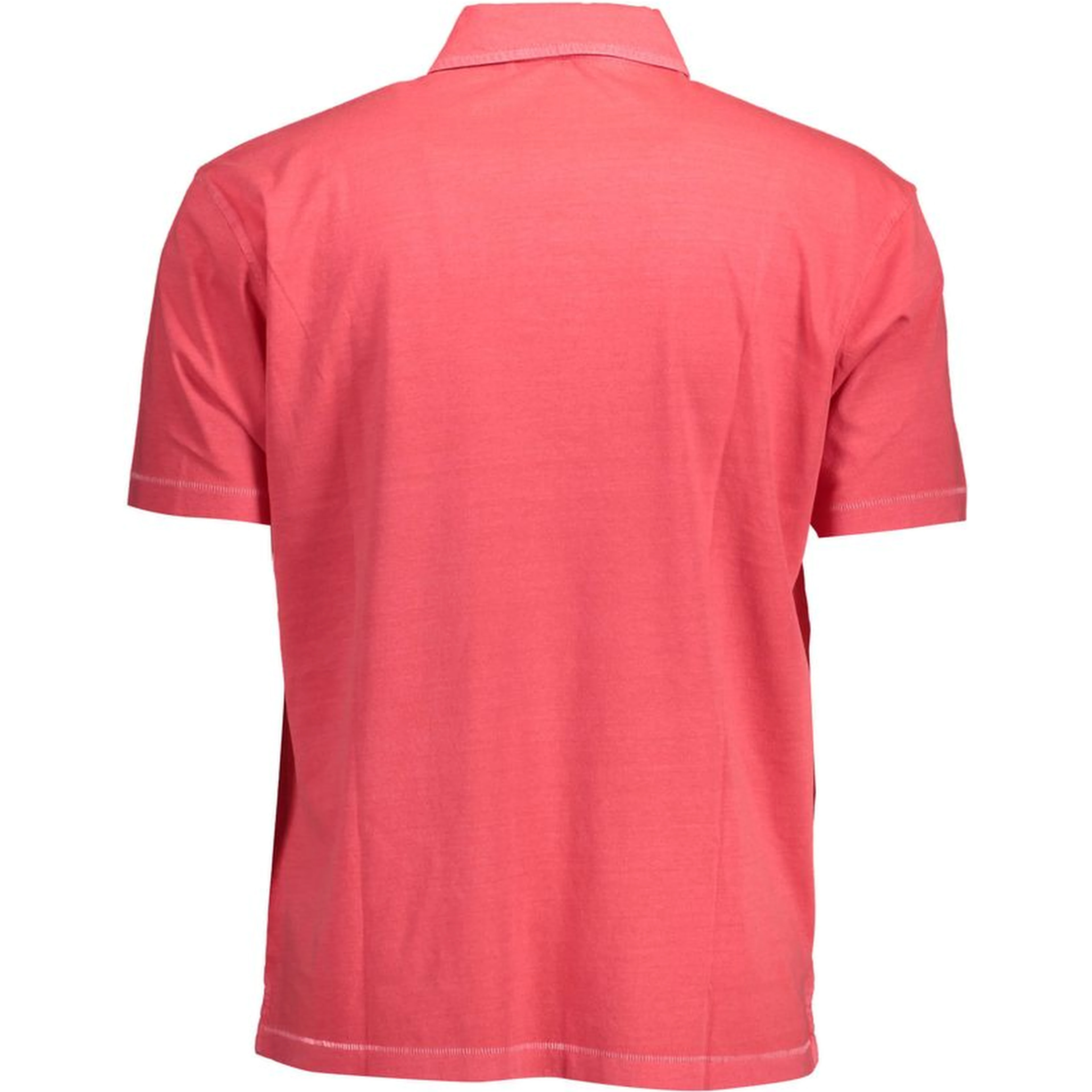 Pink Cotton Polo Shirt