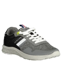 Gray Polyester Sneaker