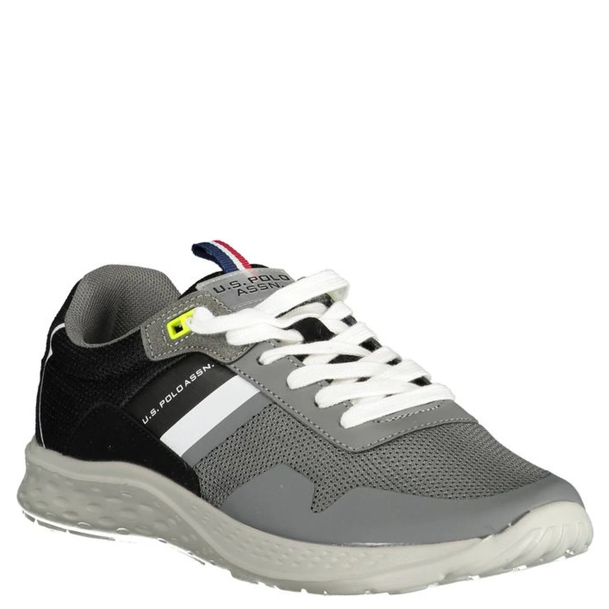 Gray Polyester Sneaker