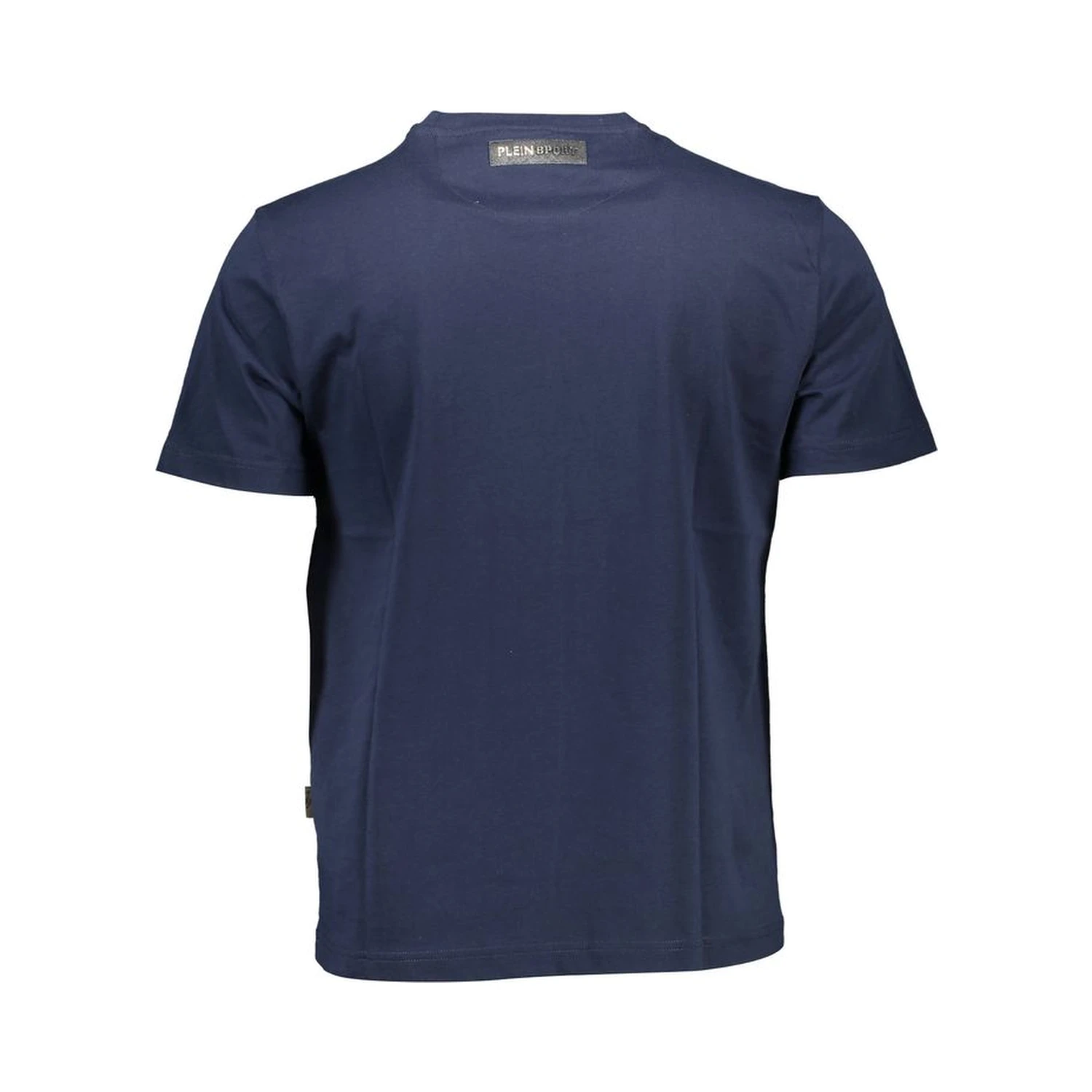Blue Cotton Men's T-Shirt