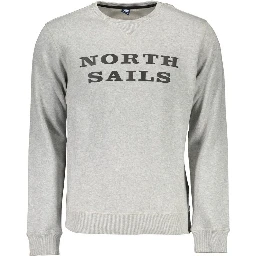 Gray Organic Cotton Men Sweater