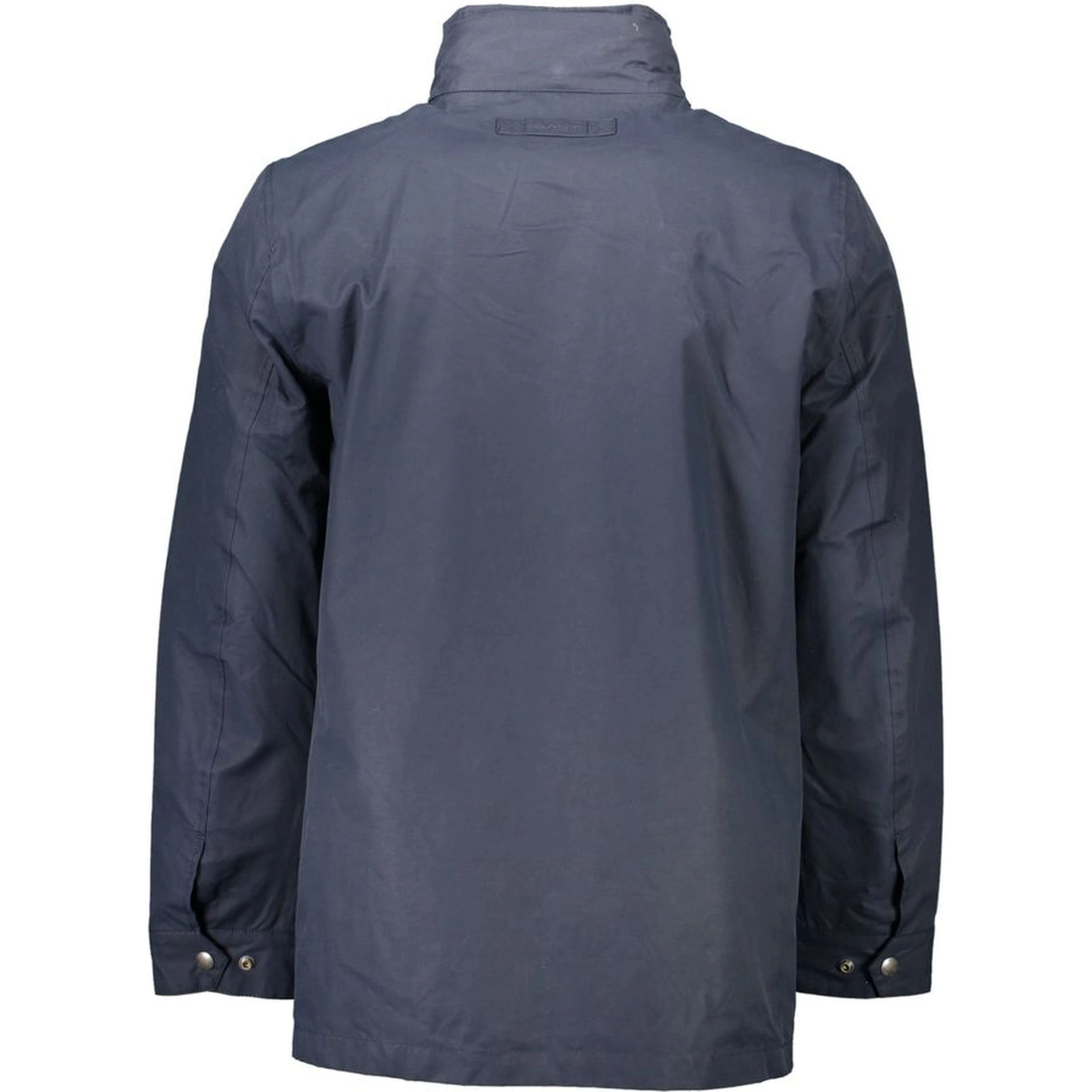 Blue Polyester Men Jacket