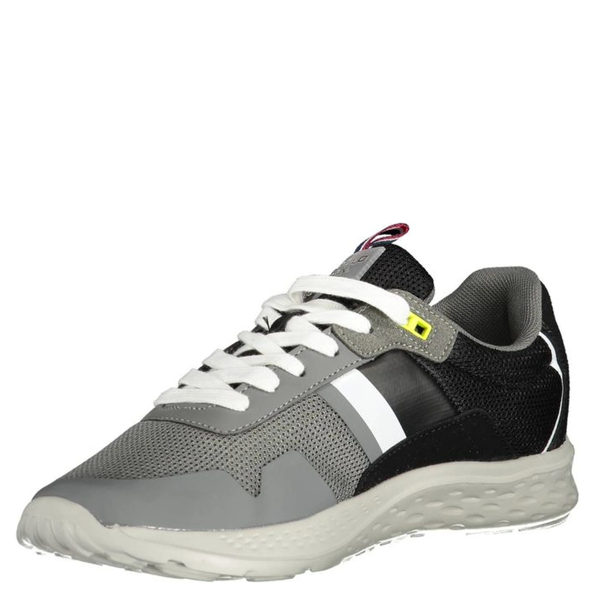 Gray Polyester Sneaker