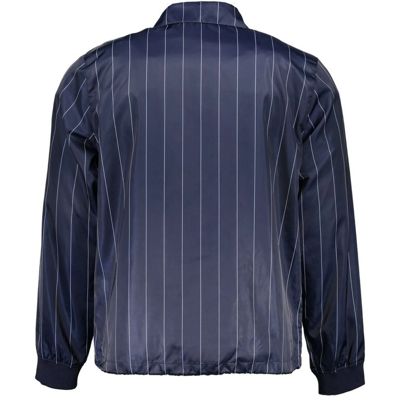Blue Polyester Men Jacket