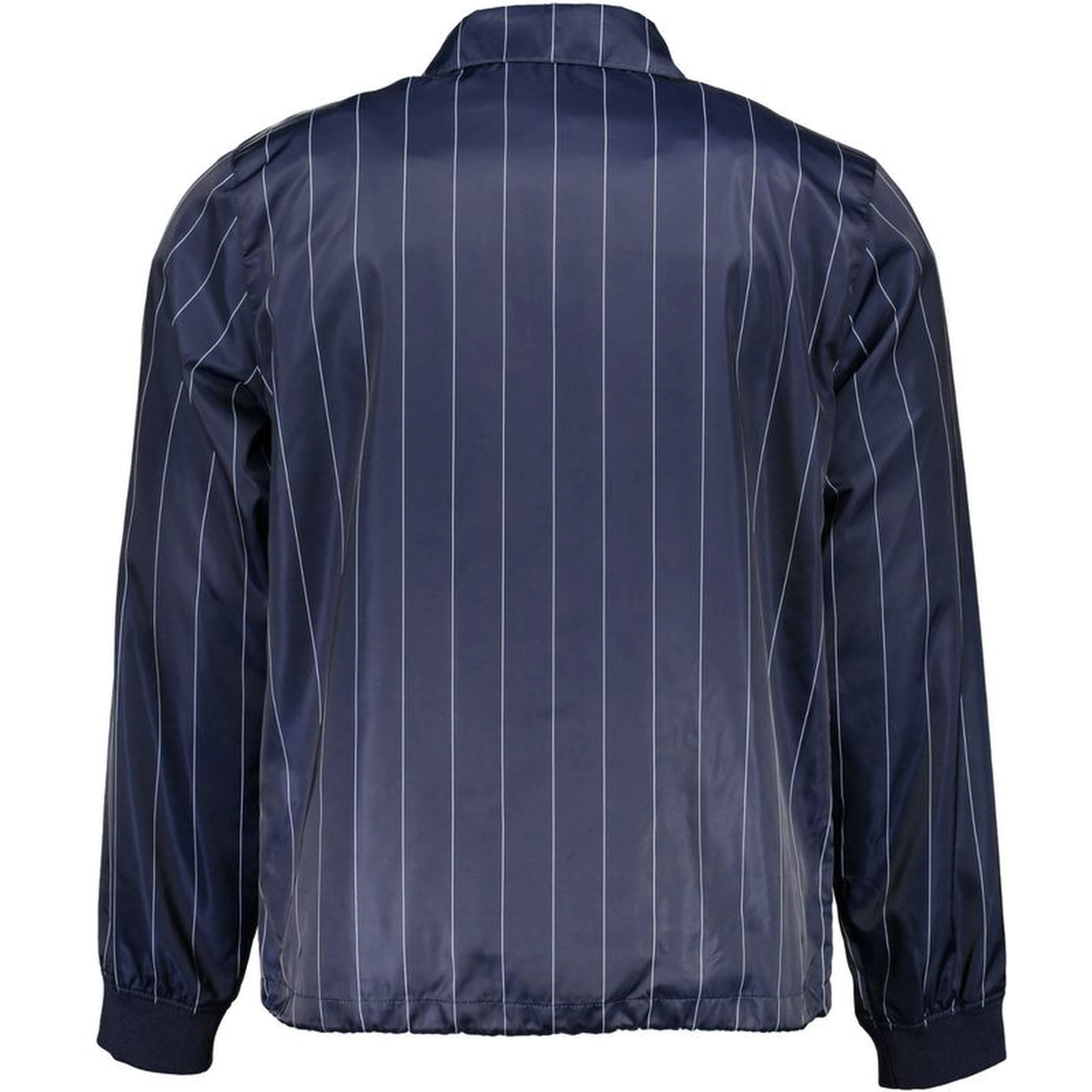 Blue Polyester Men Jacket