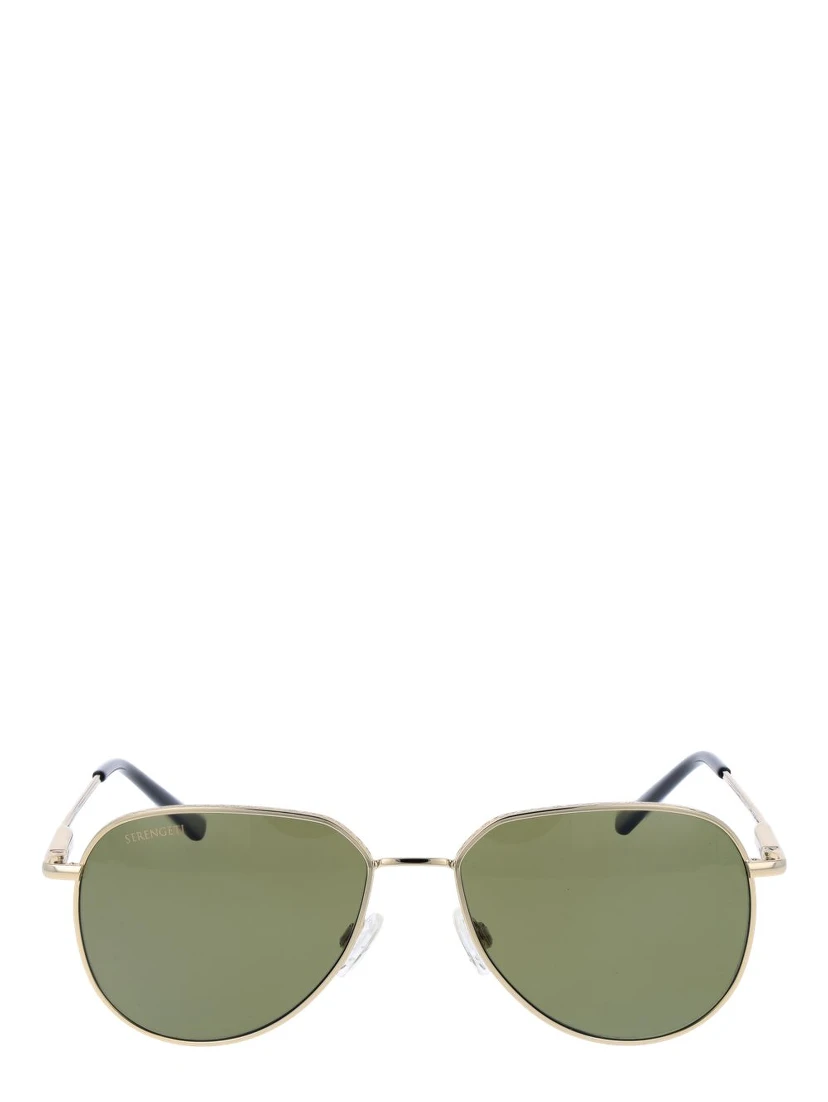 Gold Plastic Sunglasses