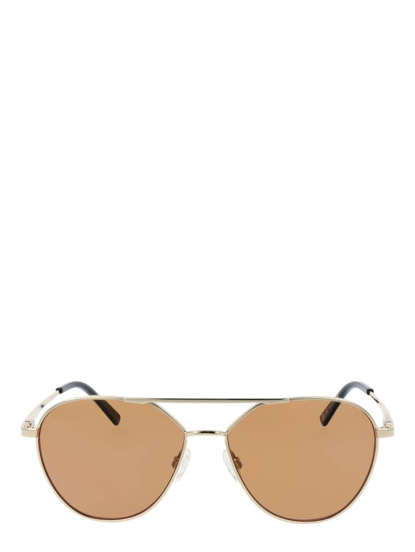 Gold Plastic Sunglasses