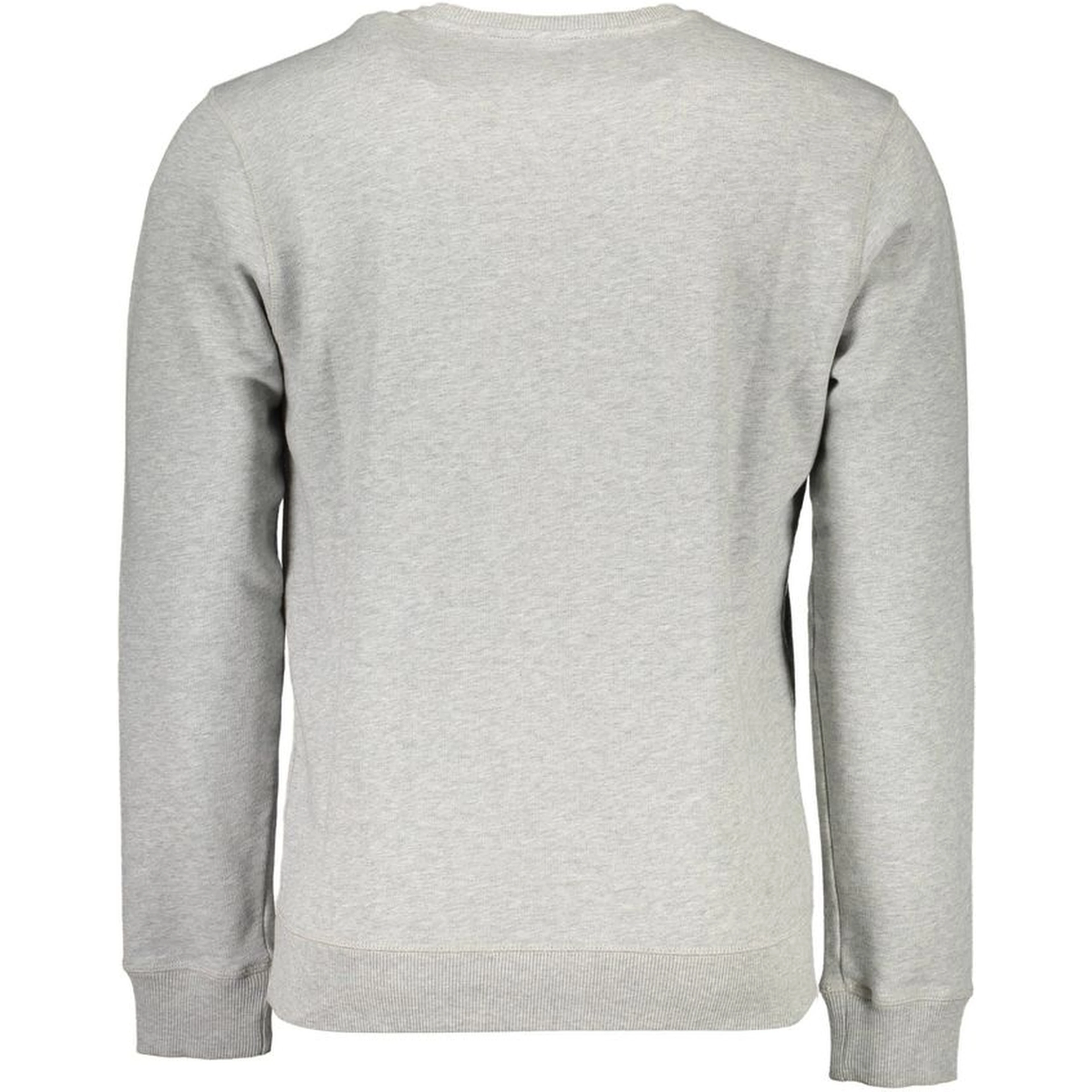 Gray Organic Cotton Men Sweater